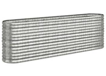 vidaXL Podwyższona donica, stal ocynkowana 224x40x68 cm(SKU:318902)