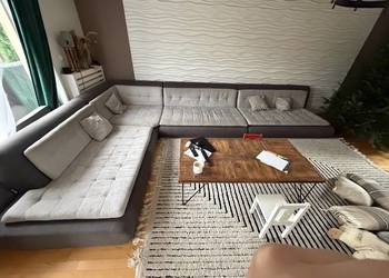 Duży narożnik modulowy kanapa