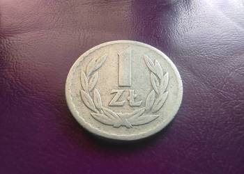 Moneta PRL-u 1 ZŁOTY 1966 - Rzadka / Oryginał ! (nr.2)