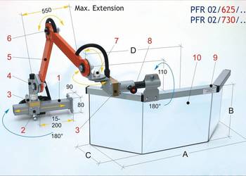 Osłona PFR 02/625, osłona do frezarki PFR 02/625