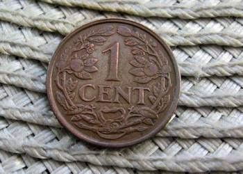 Holandia 1 Cent 1941r - Brąz