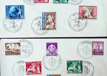 NIEMCY- III Rzesza - 9 kopert okolicznościowych 1941-1943 Sonderstempel