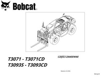 Bobcat T3071 T3071CD T3093S T3093CD katalog części