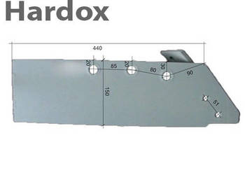 Lemiesz 300hektarów HARDOX 50614/P części do pługa FROST