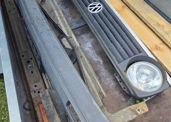 VW Golf II, pas przedni, grill, bdb lampy zderzak