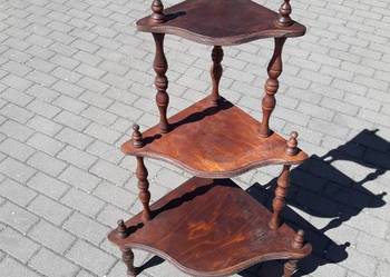 Ładna stylowa etażerka kwietnik Vintage Boho