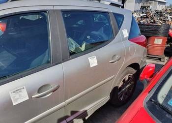 DRZWI LEWE TYŁ PEUGEOT 207 SW ETS - KOLOR SZARY CENDRE DRZWI LEWE TYŁ PEUGEOT 207 SW ETS - KOLOR SZARY CENDRE