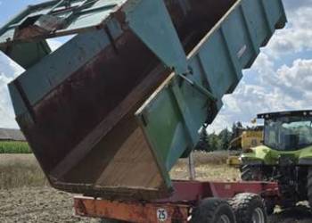 Przyczepa wywrotka Warfama 14t.,transport