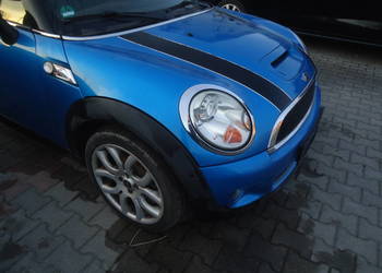 MINI COOPER S R56 R57 BŁOTNIK PRZEDNI LEWY PRAWY LASER BLUE