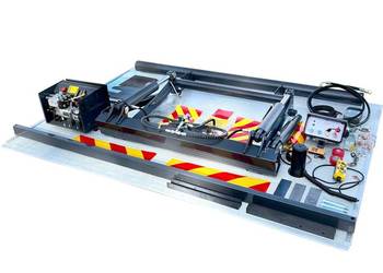 Hydrobort 1,5 tony z aluminiową platformą