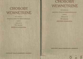 Choroby wewnętrzne -Semerau-Siemianowski/ t.1-2 /1959/ medycyna/ interna