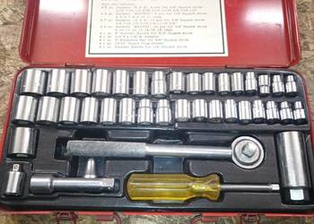 zestaw kluczy nasadowych PRL