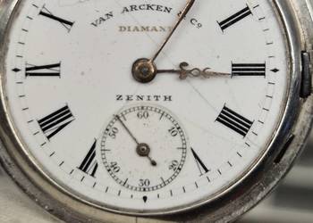 Rzadki unikalny zegarek *Zenith*srebro pr 900