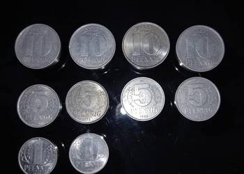 DDR monety obiegowe 1967 -1975