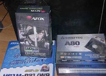 Komputer stacjonarny i5-2300, 2.80GHz, gtx750 4GB, 8GB RAM, dysk 820GB