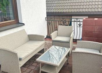 Sprzedam meble ratanowe na taras --stan bdb 5-osobowe Cena 1100zł.