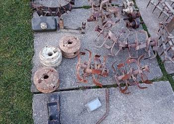 Fortschritt traktorek pług brony glebogryzarka ciężarki zaczep kosa