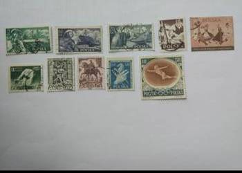Znaczki polskie 1956