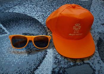 Czapka na lato okulary przeciwsłoneczne allegro