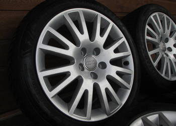 Koła alu 17 Audi-VW 5x112 + opony GoodYear 24rok