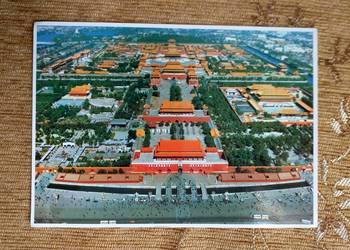 WIDOK NA PAŁAC CESARSKI W PEKINIE