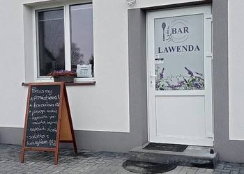 Bar Gastronomiczny Lawenda . Piękna sala na imprezy okolicznościowe .