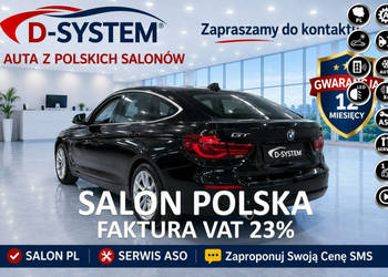 BMW 3GT 318d GT GRAN TURISMO F.vat Salon Polska Gwarancja F34 (2013-2021)