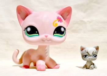 Littlest Pet Shop Jumbo Deco Pet Duża figurka