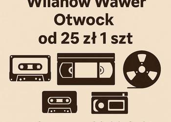 Przegrywanie kaset Wilanów Wawer Otwock od 25zł 1szt