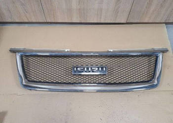 Isuzu D-max 08- atrapa zderzaka przód grill chrom OE stan...