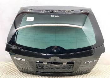 KLAPA TYŁ MAZDA CX-7 SUV 06-14 SPARKLING BLACK MICA TYLNA, BAGAŻNIKA