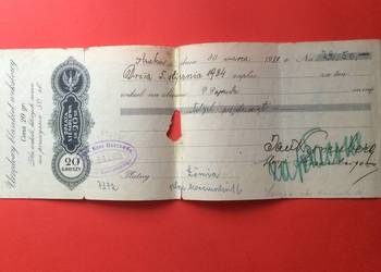 ( 1515 ) Weksel Wystawiony W Krakowie 12