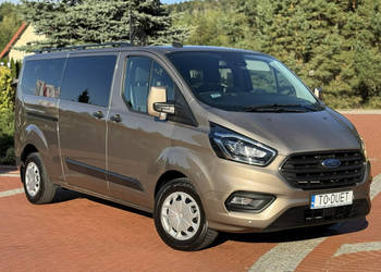 Ford Transit Custom 2.0 Automat 9-osób Duża Nawigacja Car Play Bixenony Kl…