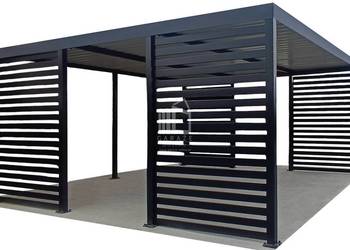 CarPort PREMIUM - Wiata samochodowa 5x5 Antracyt ID948