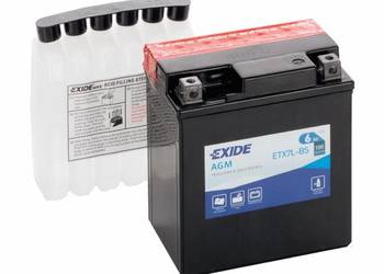 Akumulator Exide Moto 12V 6Ah 100A P+ ETX7L-BS