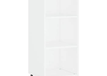 Szafka biała 345x325x90 cm materiał drewnopochodny WM-828748