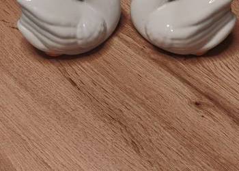 Porcelanowe łabędzie stan super