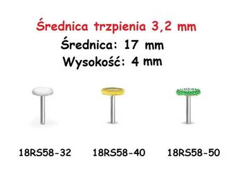 TARNIK 3 MM DYSK 4/17 mm WĘGLIK DO PROXXON SABURRTOOTH