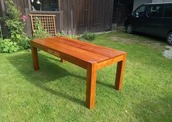 Stół z litego drewna dębowego 200x90x77