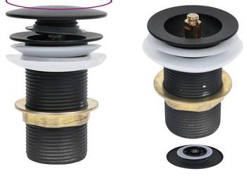 vidaXL Korek klik-klak bez przelewu, szary(SKU:149061)