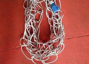 Kabel przyłączeniowy gniazda CEE do przyczepy kempingowej biały ok 30 metró