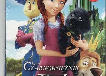 CZARNOKSIĘŻNIK Z OZ POWRÓT DOROTKI DVD + KSIĄŻKA ANIMACJA POLSKI DUBBING NO