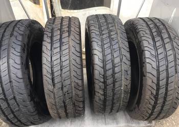 Opony dostawcze letnie continental 215/70 15C po jednym sezonie 2020