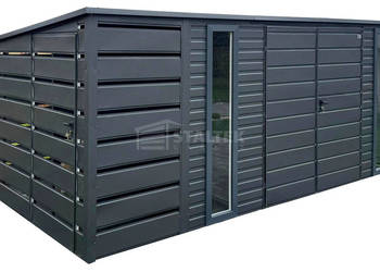 Schowek – Domek Ogrodowy 4,2×2,5m Wiata 1×2,5m Brama 2x okno dach ST222