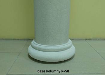baza kolumny pokrywana k-58 średnica 21, 26, 31, 36 cm