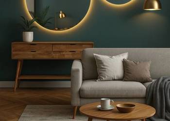 Zestaw okrągłych luster łazienkowych z podświetleniem - KOŁA LED ZESTAW