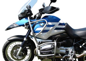 Gmole HEED do BMW R 1150 GS (99-04) - Full Bunkier srebrny
