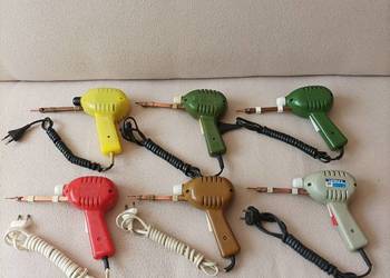 Polskie lutownice transformatorowe Lutola 2A 65W temp grotu 450°C z PRL-u