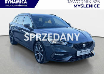 Seat Leon Sportstourer VAT 23% FR 1.5TSI 150KM DSG 2021 r., salon PL, I wł…