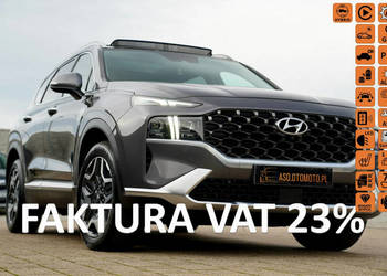 Hyundai Santa Fe FUL LED panorama skóra kamery wentylacja parktronik 4x4 T…